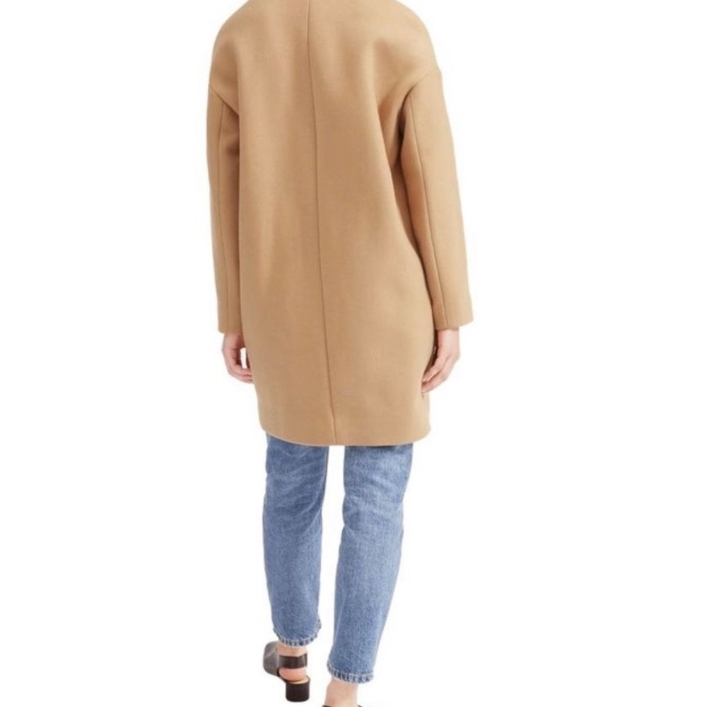 Everlane Xxs Wool Cocoon Coat View 4